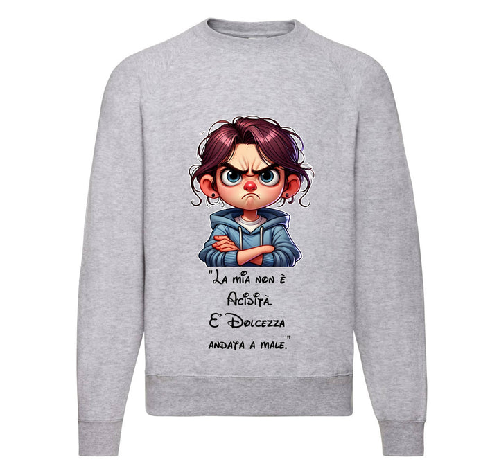 Felpa Classic Uomo Donna ACIDITA' ( AC65120986 ) - Gufetto Brand 