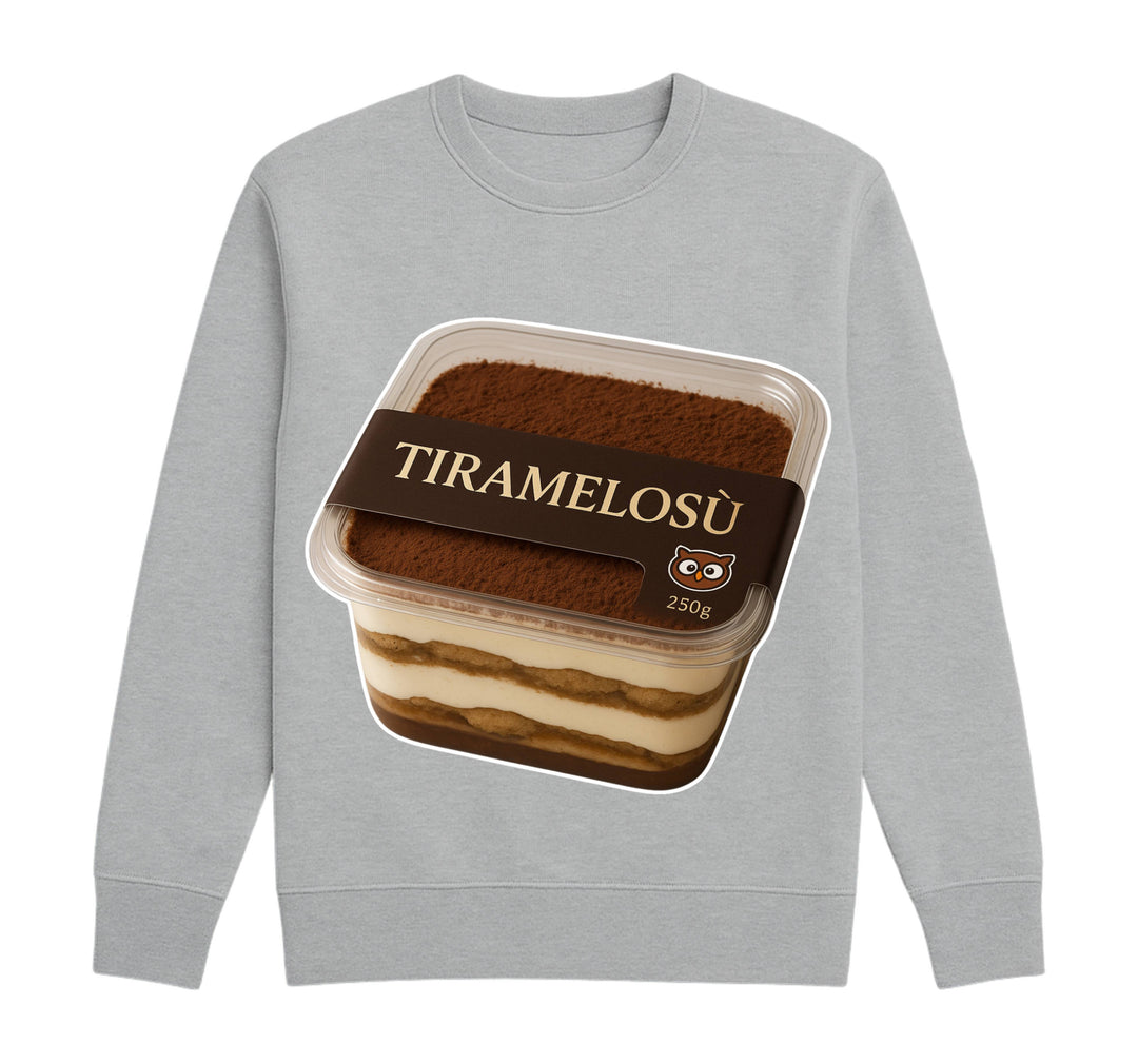 Felpa Classic Uomo Donna TIRAMELOSU' ( TI8542365987 ) - Gufetto Brand 