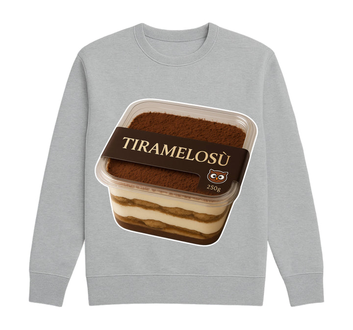 Felpa Classic Uomo Donna TIRAMELOSU' ( TI8542365987 ) - Gufetto Brand 