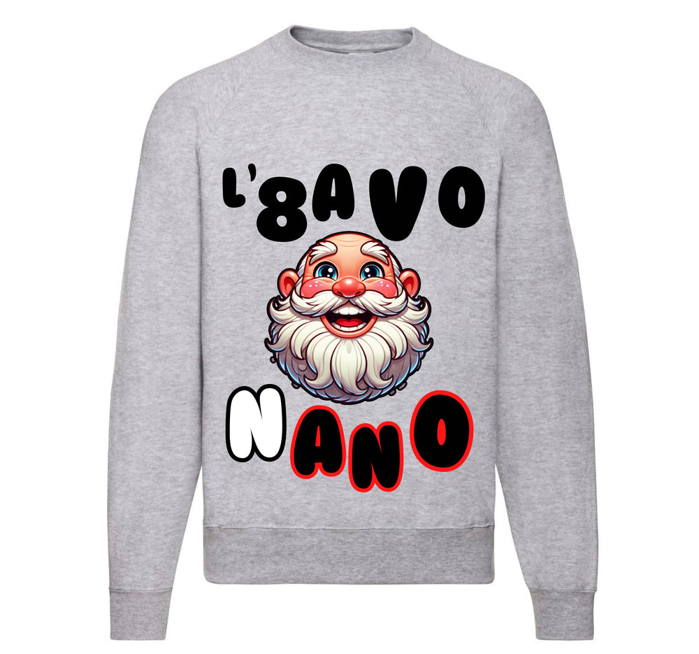 Felpa Classic Uomo Donna OTTAVO NANO ( ON5678435 ) - Gufetto Brand 