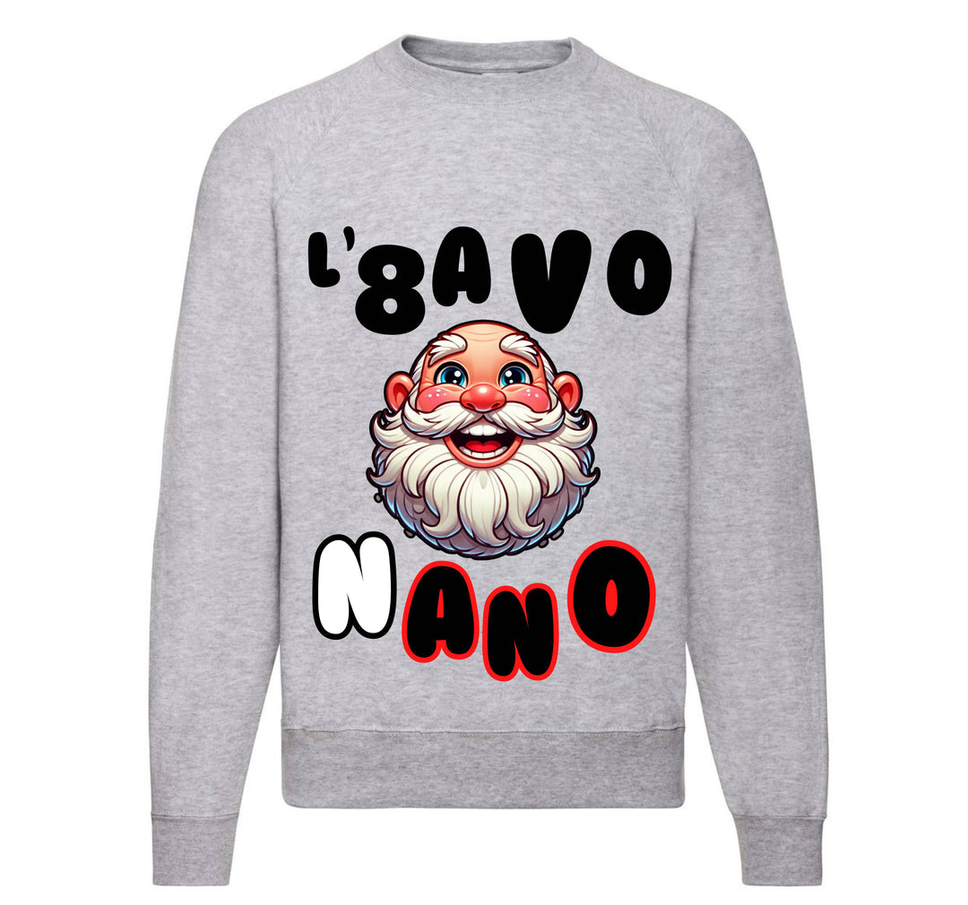 Felpa Classic Uomo Donna OTTAVO NANO ( ON5678435 ) - Gufetto Brand 
