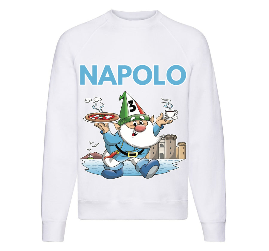 Felpa Classic Uomo Donna NAPOLO ( N30983854 ) - Gufetto Brand 
