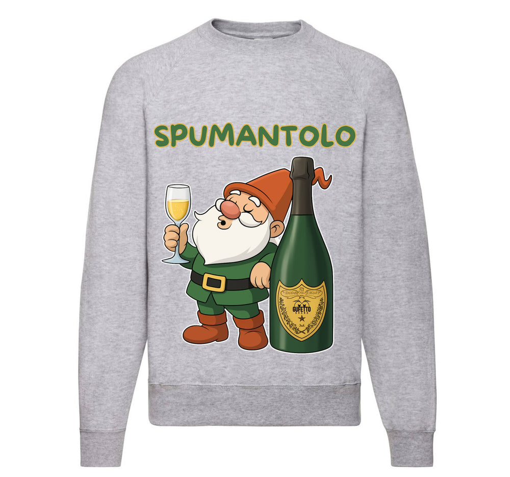 Felpa Classic Uomo Donna SPUMANTOLO ( AP678094532 ) - Gufetto Brand 