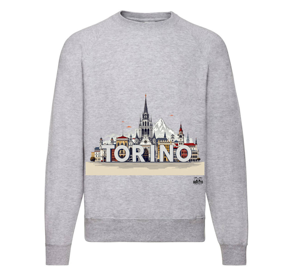 Felpa Classic Uomo Donna TORINO ( TO8702123 ) - Gufetto Brand 