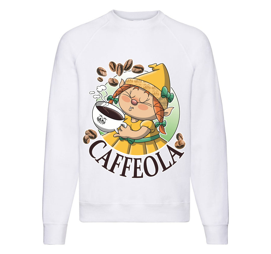 Felpa Classic Uomo Donna CAFFEOLA ( CA44120986 ) - Gufetto Brand 