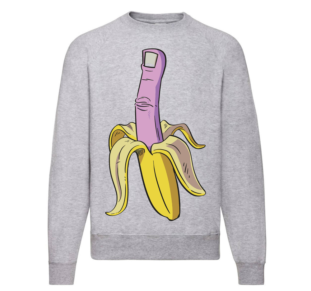 Felpa Classic Uomo Donna BANANA ( BA6490936546 ) - Gufetto Brand 