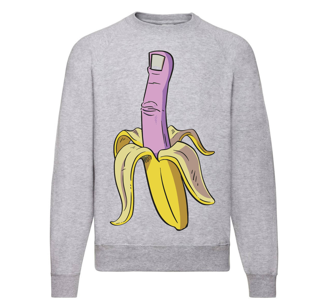 Felpa Classic Uomo Donna BANANA ( BA6490936546 ) - Gufetto Brand 