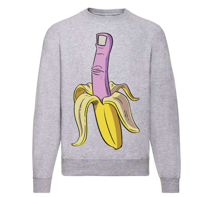 Felpa Classic Uomo Donna BANANA ( BA6490936546 ) - Gufetto Brand 