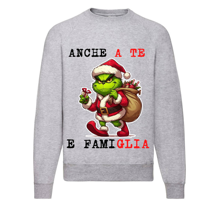 Felpa Classic Uomo Donna GRINCH ( GR67894563 ) - Gufetto Brand 