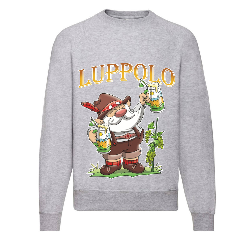 Felpa Classic Uomo Donna LUPPOLO ( LU095672345 ) - Gufetto Brand 