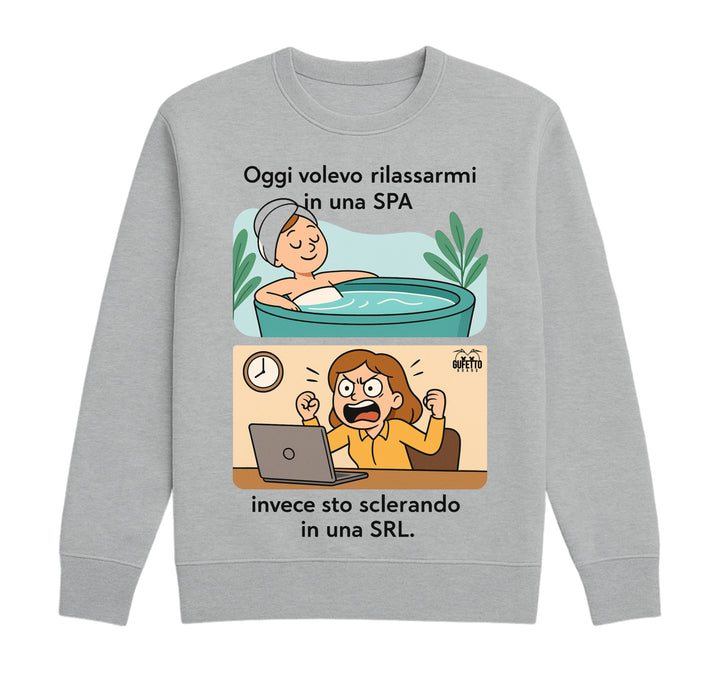 Felpa Classic Uomo Donna SPA/SRL  ( SS257986325 ) - Gufetto Brand 