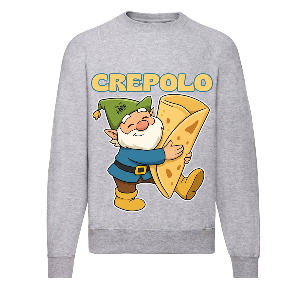Felpa Classic Uomo Donna CREPOLO ( CR78095654 ) - Gufetto Brand 