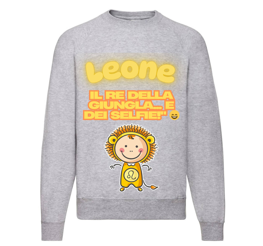 Felpa Classic Uomo Donna LEONE ( LE0923456 ) - Gufetto Brand 