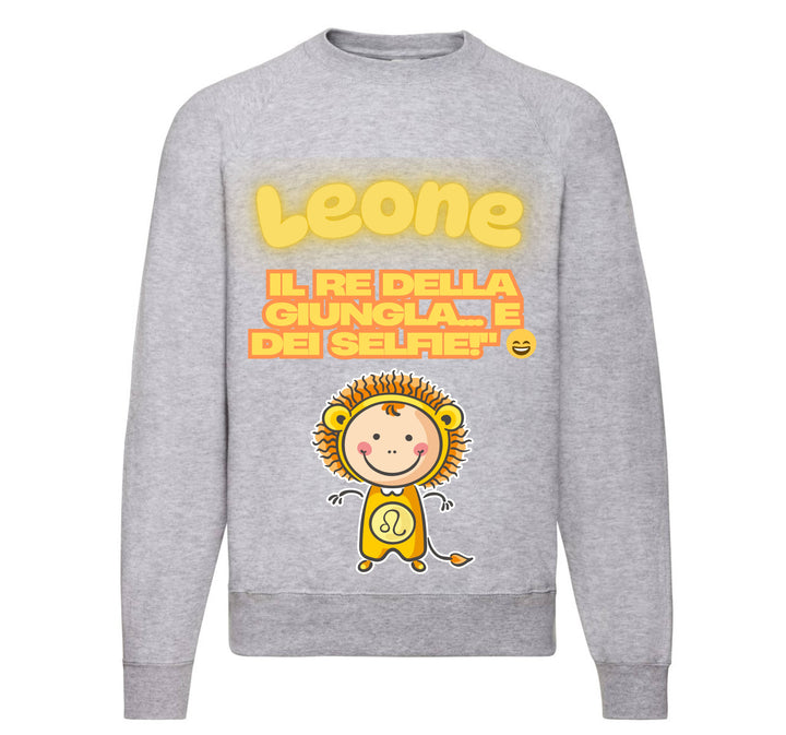 Felpa Classic Uomo Donna LEONE ( LE0923456 ) - Gufetto Brand 