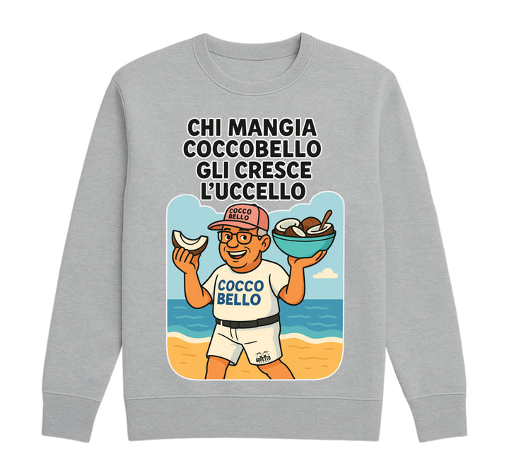 Felpa Classic Uomo Donna COCCOBELLO ( CB25874569 ) - Gufetto Brand 