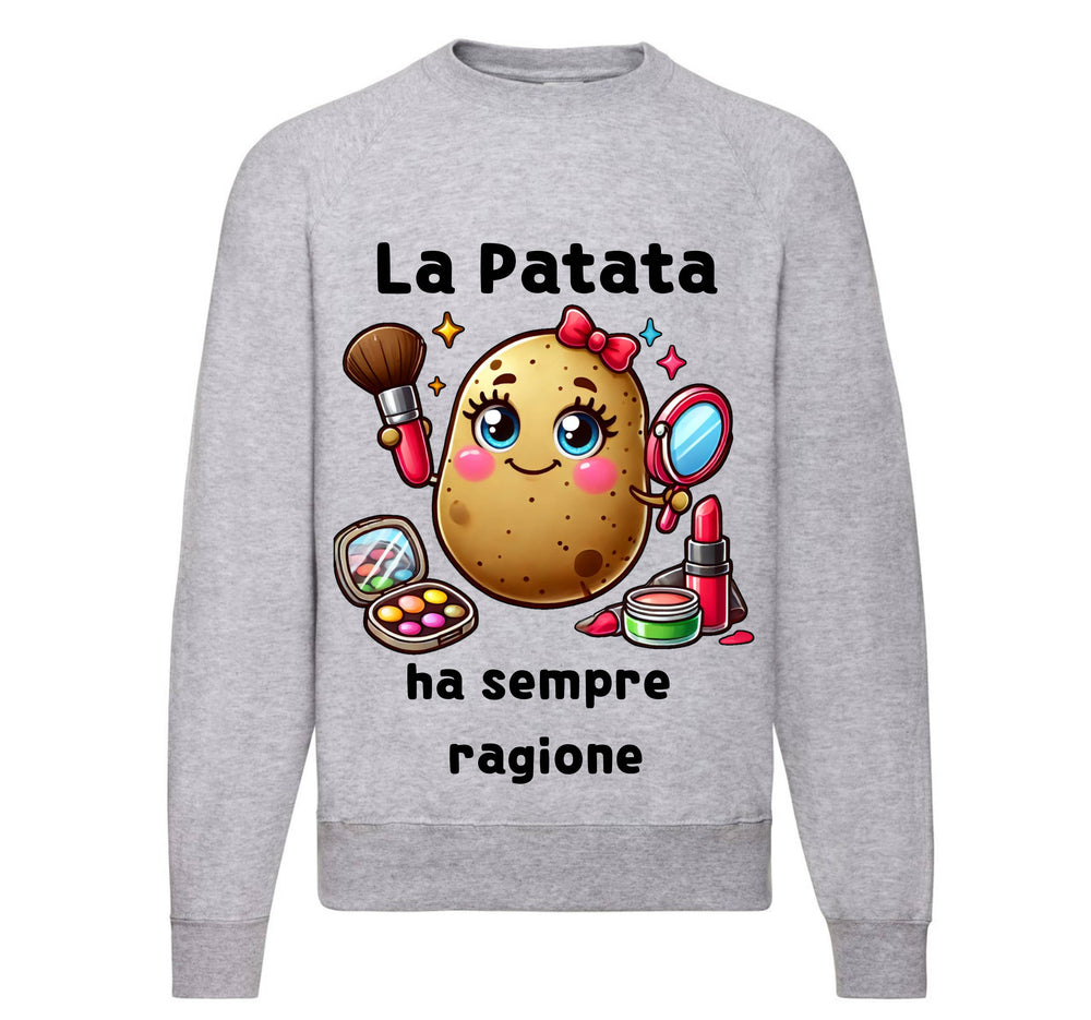 Felpa Classic Uomo Donna LA PATATA ( PA69867543 ) - Gufetto Brand 