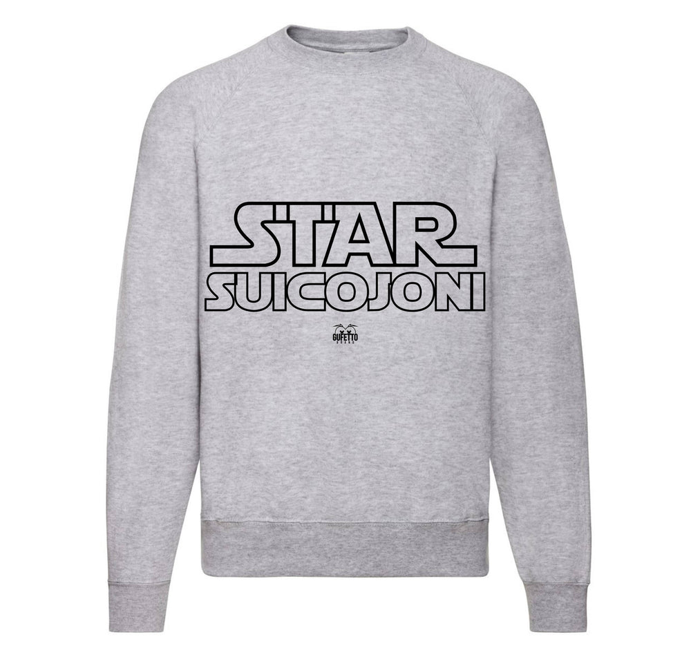 Felpa Classic Uomo Donna STAR ( ST20985647384 ) - Gufetto Brand 