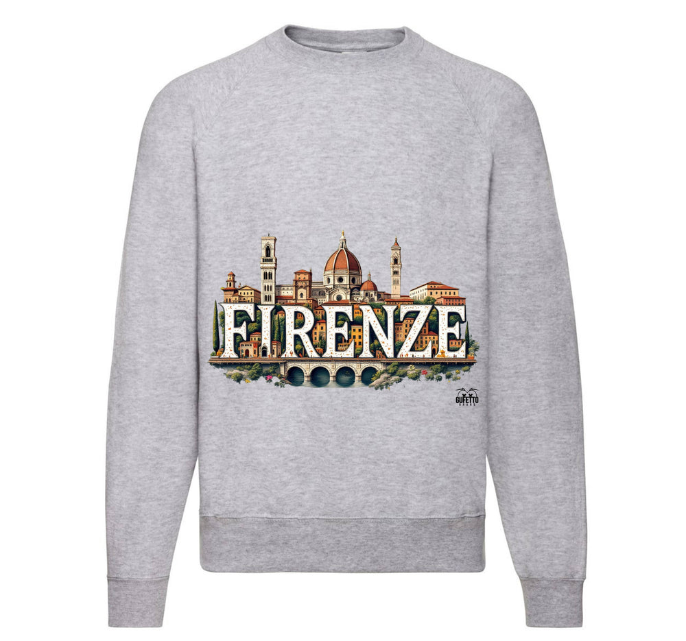 Felpa Classic Uomo Donna FIRENZE ( FI0456879 ) - Gufetto Brand 