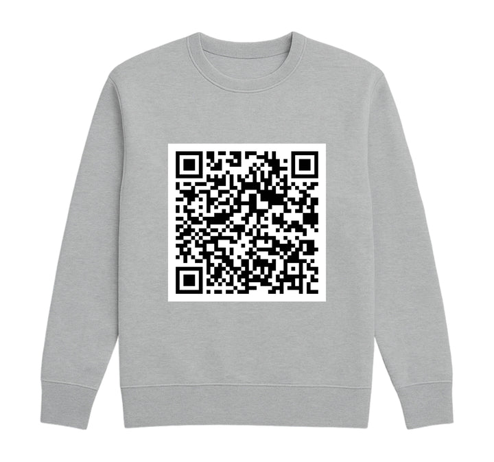 Felpa Classic Uomo Donna QR FU*K ( FU60987345 ) - Gufetto Brand 