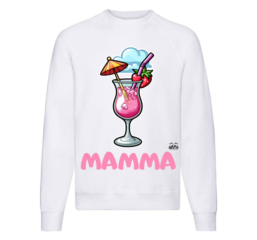 Felpa Classic Uomo Donna MAMMA ( MA56780921 ) - Gufetto Brand 