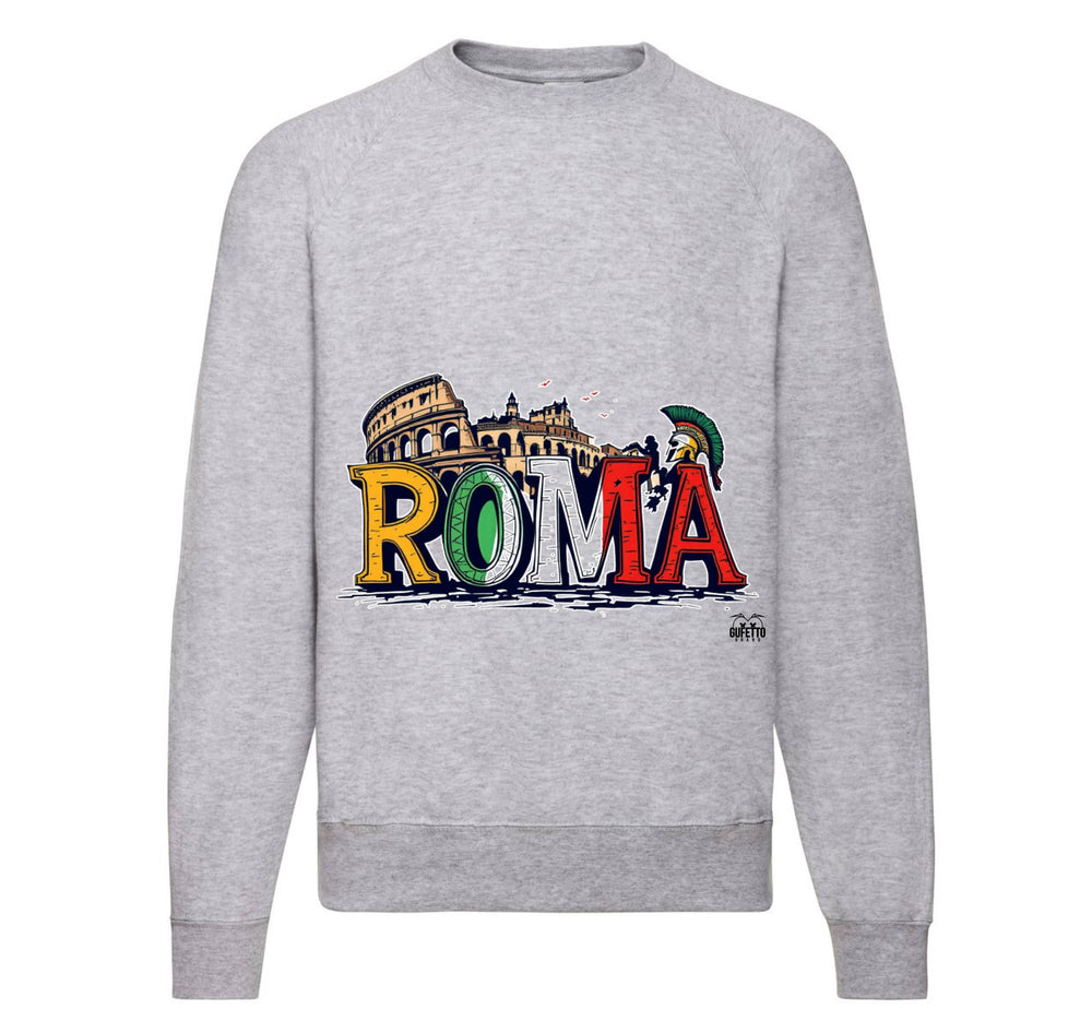 Felpa Classic Uomo Donna ROMA ( RM0423574 ) - Gufetto Brand 