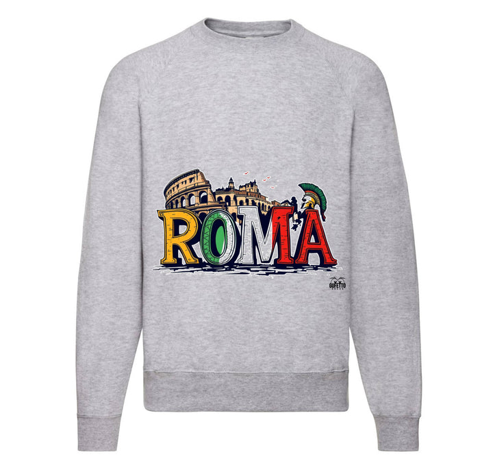 Felpa Classic Uomo Donna ROMA ( RM0423574 ) - Gufetto Brand 