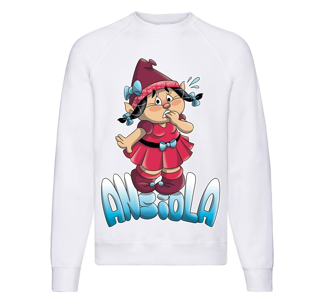 Felpa Classic Uomo Donna ANSIOLA ( AN70098854 ) - Gufetto Brand 