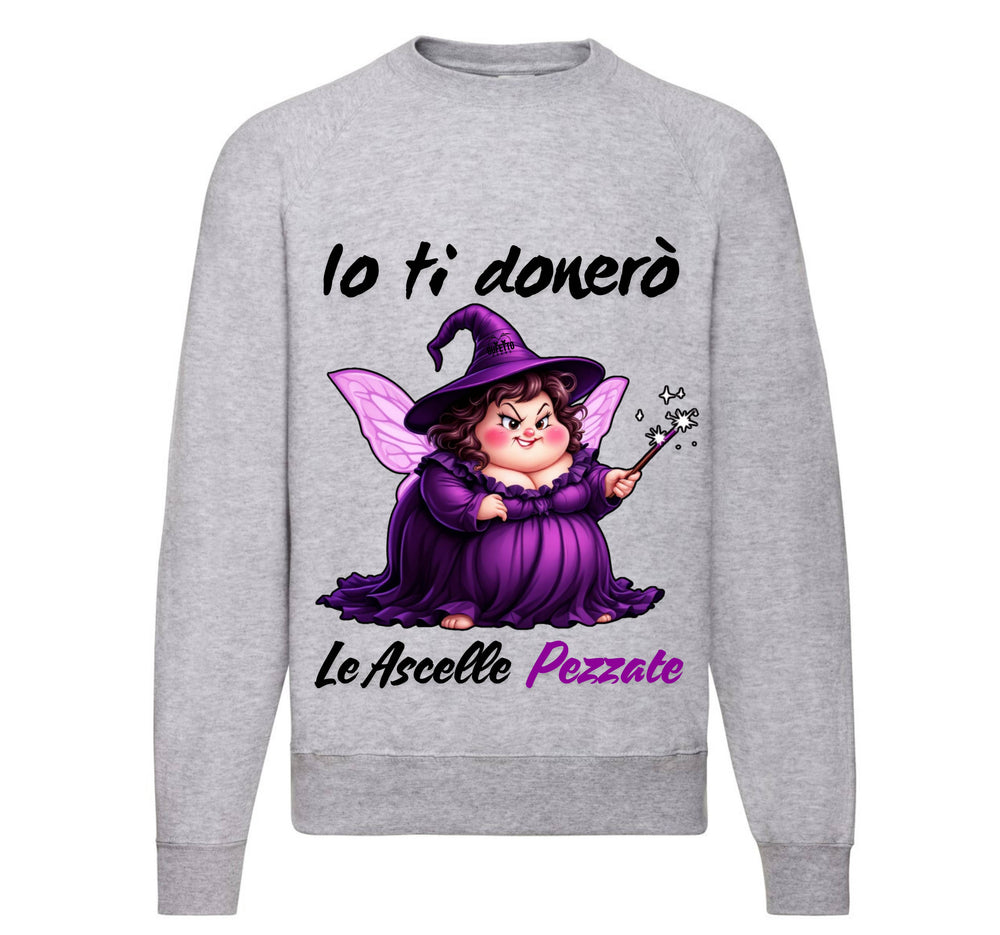 Felpa Classic Uomo Donna Le Fatine Ignoranti ASCELLE PEZZATE ( AP46098845 ) - Gufetto Brand 