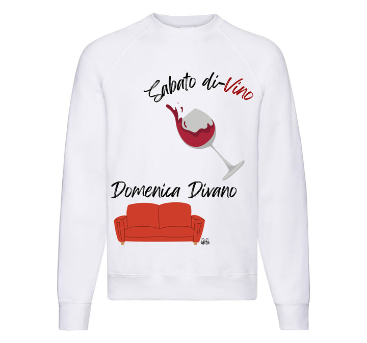 Felpa Classic Uomo Donna SABATO ( SA67098712345 ) - Gufetto Brand 