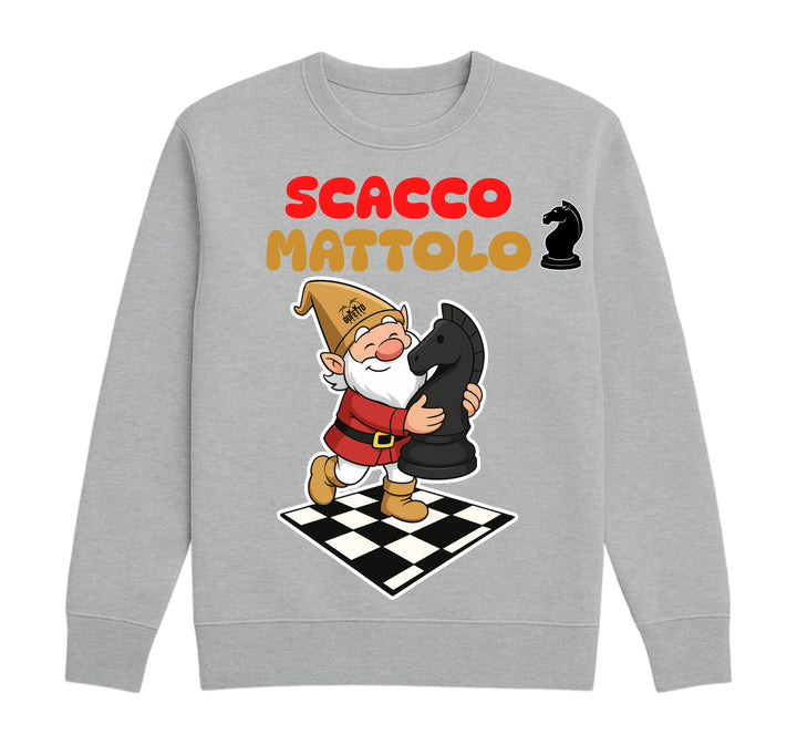 Felpa Classic Uomo Donna SCACCO MATTOLO ( SM52223568 ) - Gufetto Brand 