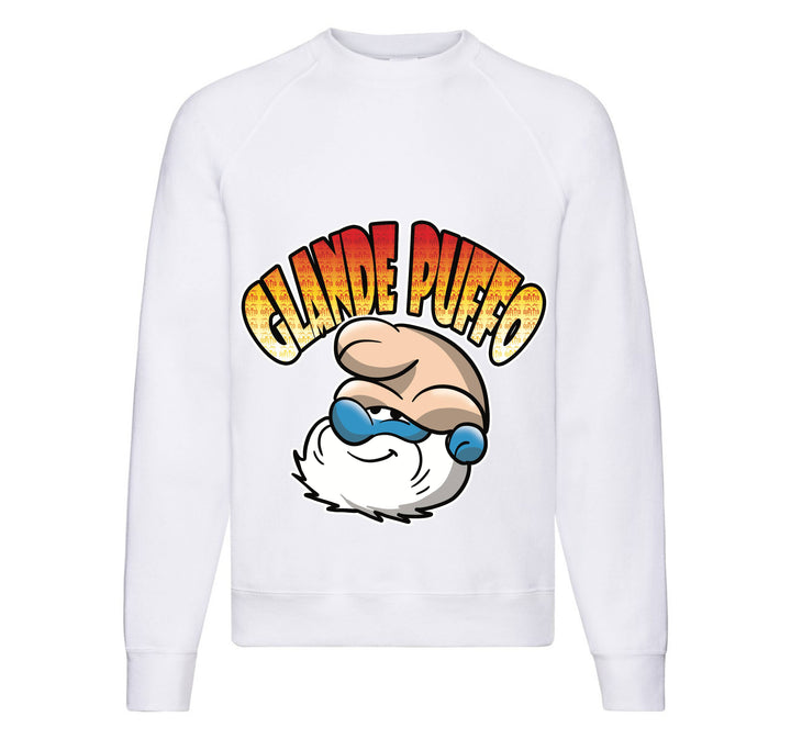 Felpa Classic Uomo Donna GLANDE PUFFO ( GP12098462837 ) - Gufetto Brand 