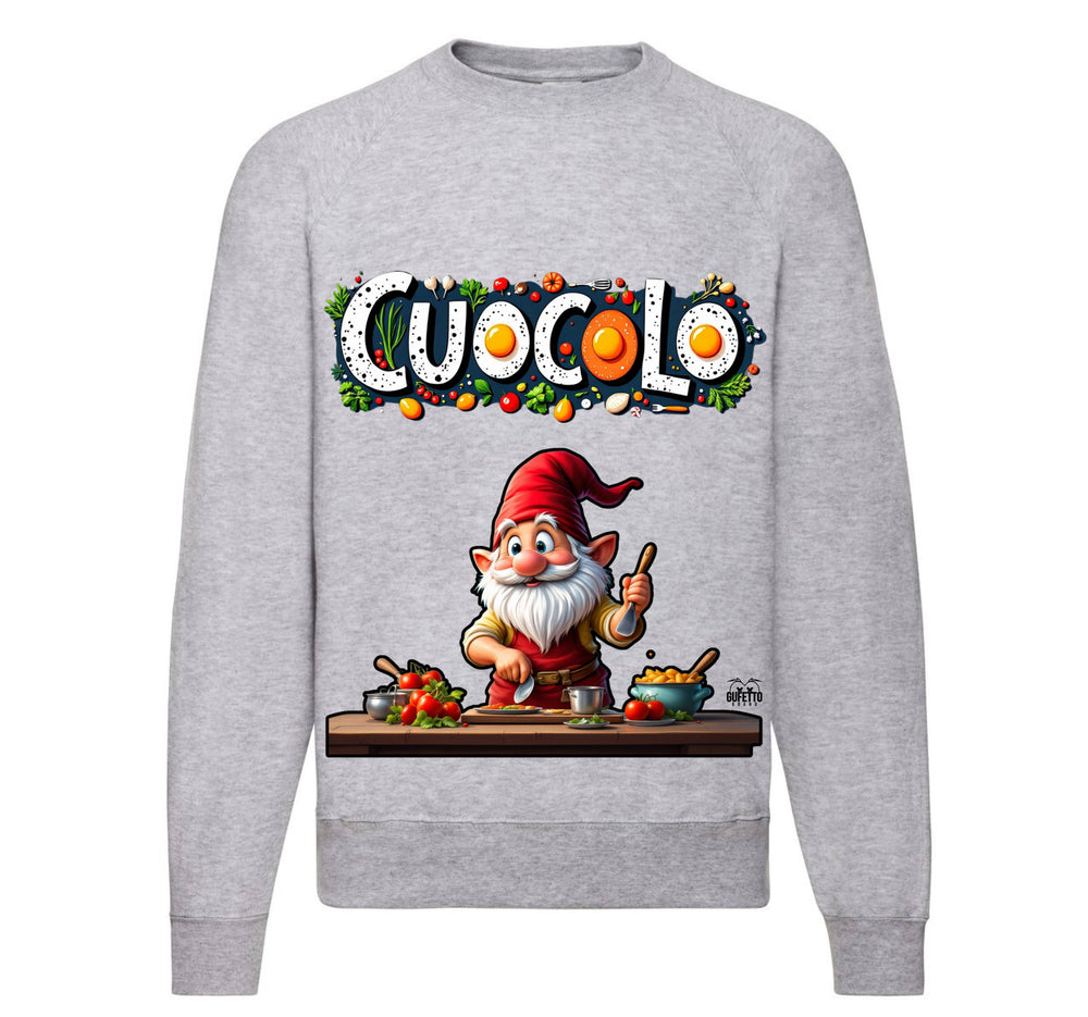 Felpa Classic Uomo Donna CUOCOLO 2 ( CU809453423 ) - Gufetto Brand 