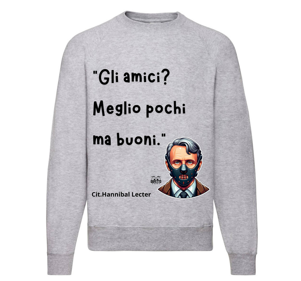 Felpa Classic Uomo Donna HANNIBAL ( 5409372645 ) - Gufetto Brand 