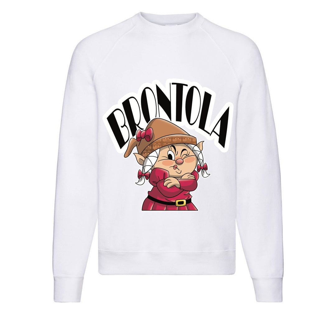 Felpa Classic Uomo Donna BRONTOLA ( BR752309812 ) - Gufetto Brand 
