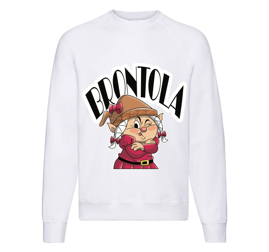 Felpa Classic Uomo Donna BRONTOLA ( BR752309812 ) - Gufetto Brand 
