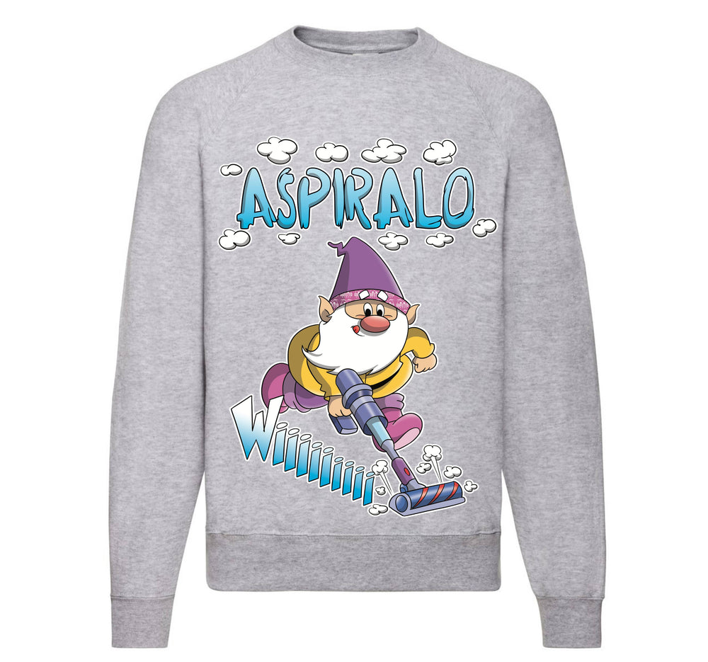 Felpa Classic Uomo Donna ASPIRALO ( AS04217809 ) - Gufetto Brand 