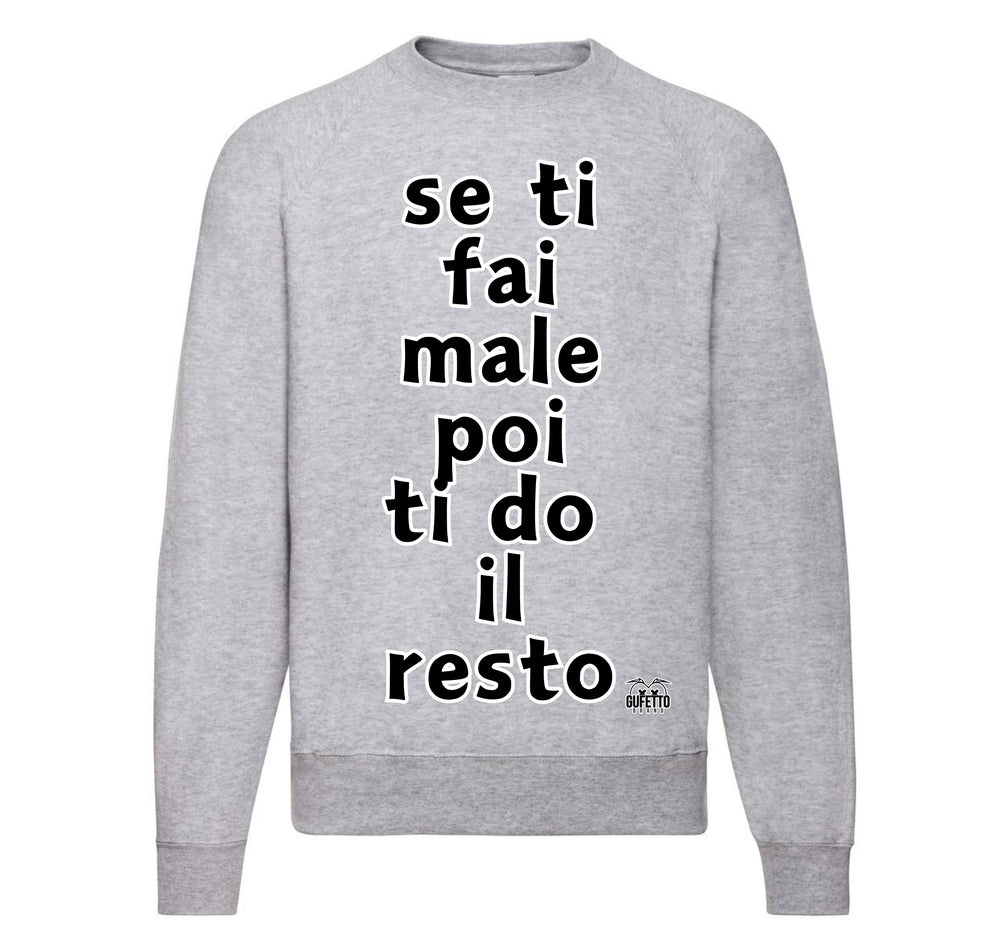 Felpa Classic Uomo Donna MALE ( MA85256545 ) - Gufetto Brand 