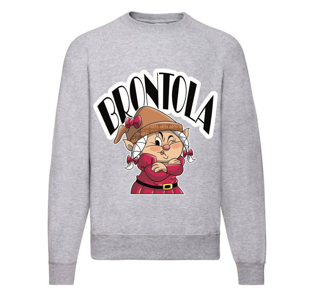 Felpa Classic Uomo Donna BRONTOLA ( BR752309812 ) - Gufetto Brand 