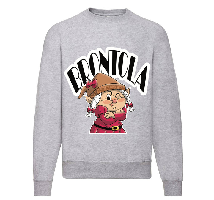 Felpa Classic Uomo Donna BRONTOLA ( BR752309812 ) - Gufetto Brand 