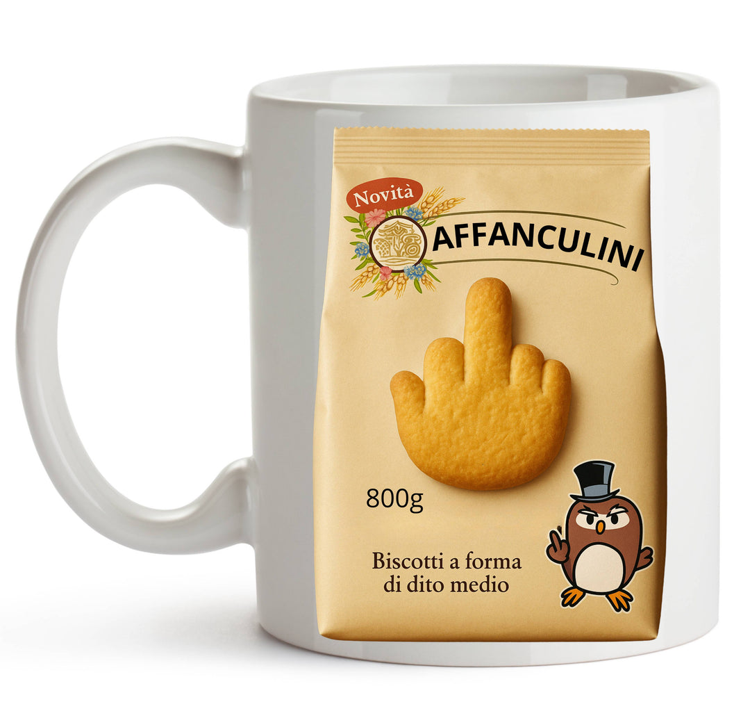 Tazza AFFANCULINI ( AF546789453 ) - Gufetto Brand 