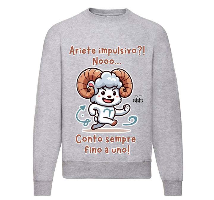 Felpa Classic Uomo Donna ARIETE ( AR04675892 ) - Gufetto Brand 