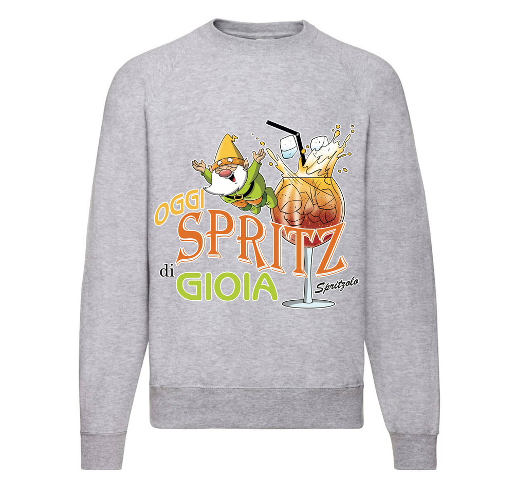 Felpa Classic Uomo Donna SPRITZ DI GIOIA ( BOS7093124567 ) - Gufetto Brand 
