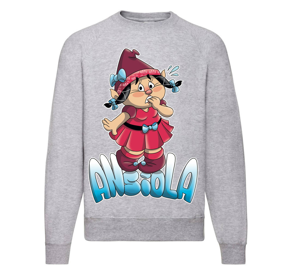 Felpa Classic Uomo Donna ANSIOLA ( AN70098854 ) - Gufetto Brand 