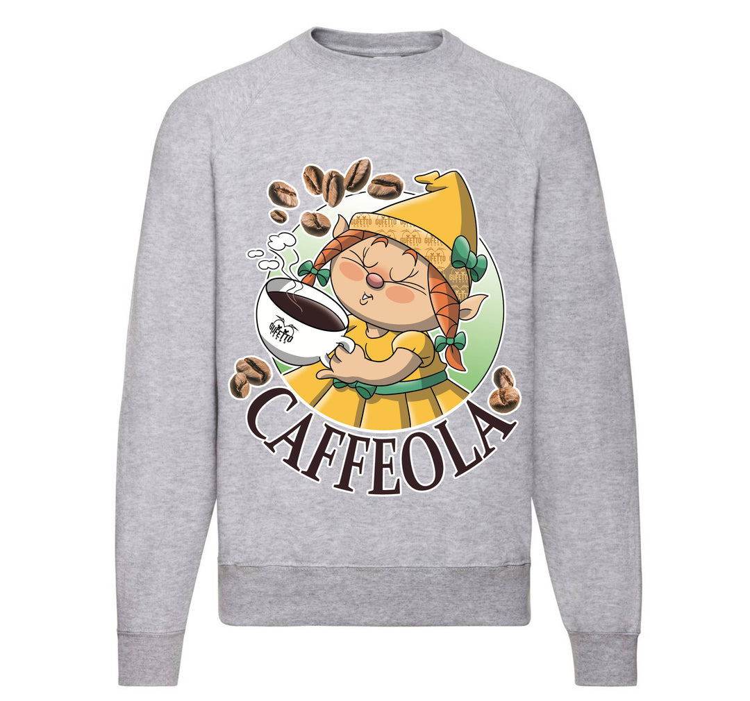 Felpa Classic Uomo Donna CAFFEOLA ( CA44120986 ) - Gufetto Brand 