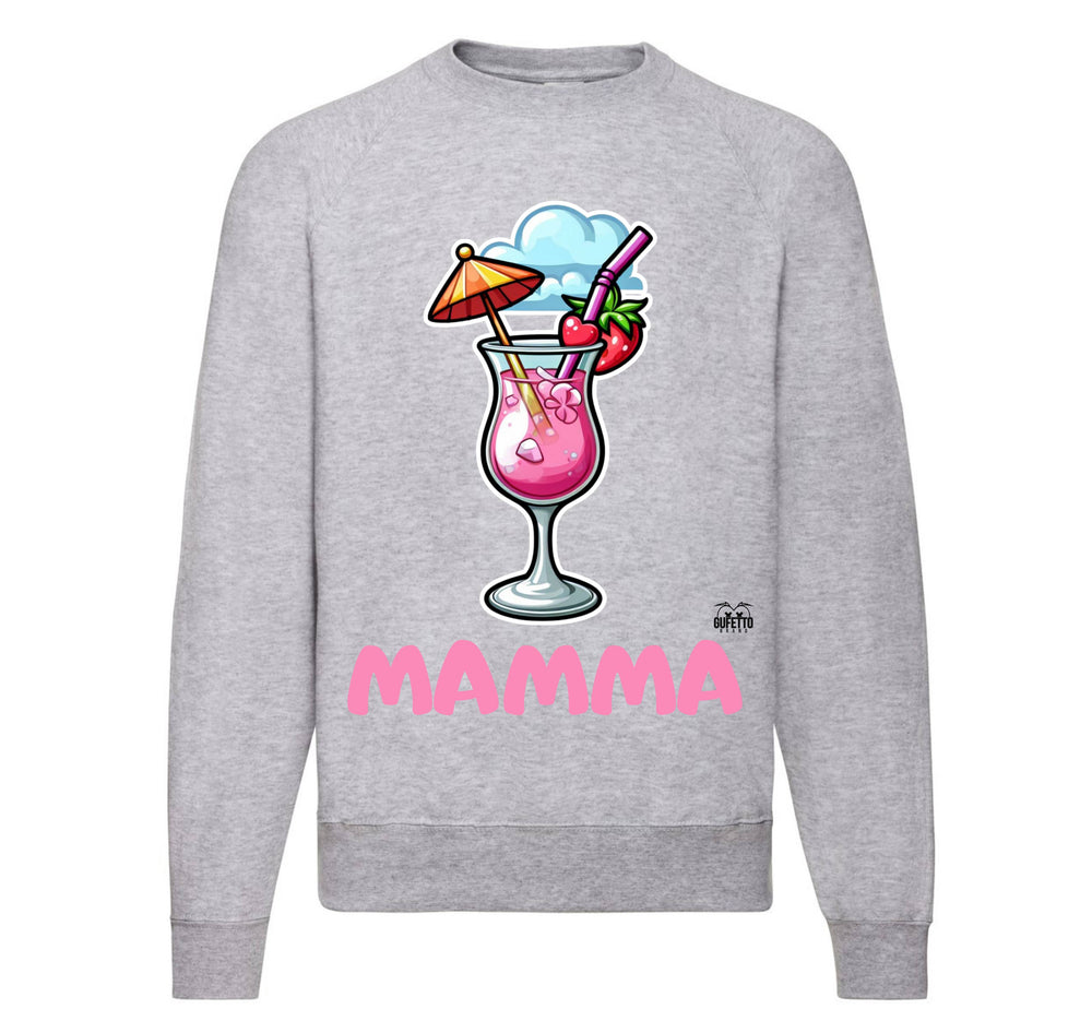 Felpa Classic Uomo Donna MAMMA ( MA56780921 ) - Gufetto Brand 