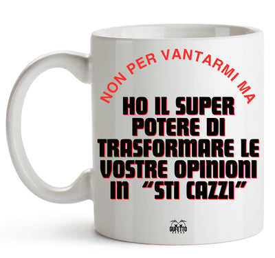 Tazza SUPERPOTERE ( SU1489324589 ) - Gufetto Brand 