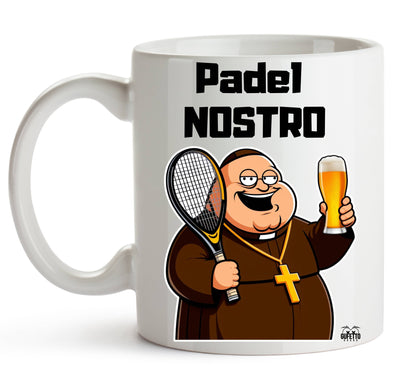 Tazza PADEL NOSTRO ( PD5589635487 ) - Gufetto Brand 