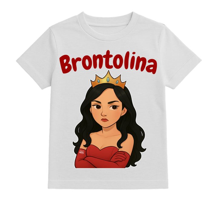 T-shirt Bambino/a Principesse 2.0 BRONTOLINA ( BR5623098675 ) - Gufetto Brand 