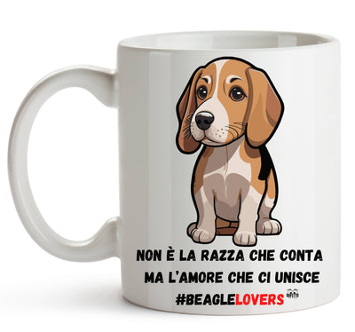 Tazza BEAGLE LOVERS ( B802388654 ) - Gufetto Brand 