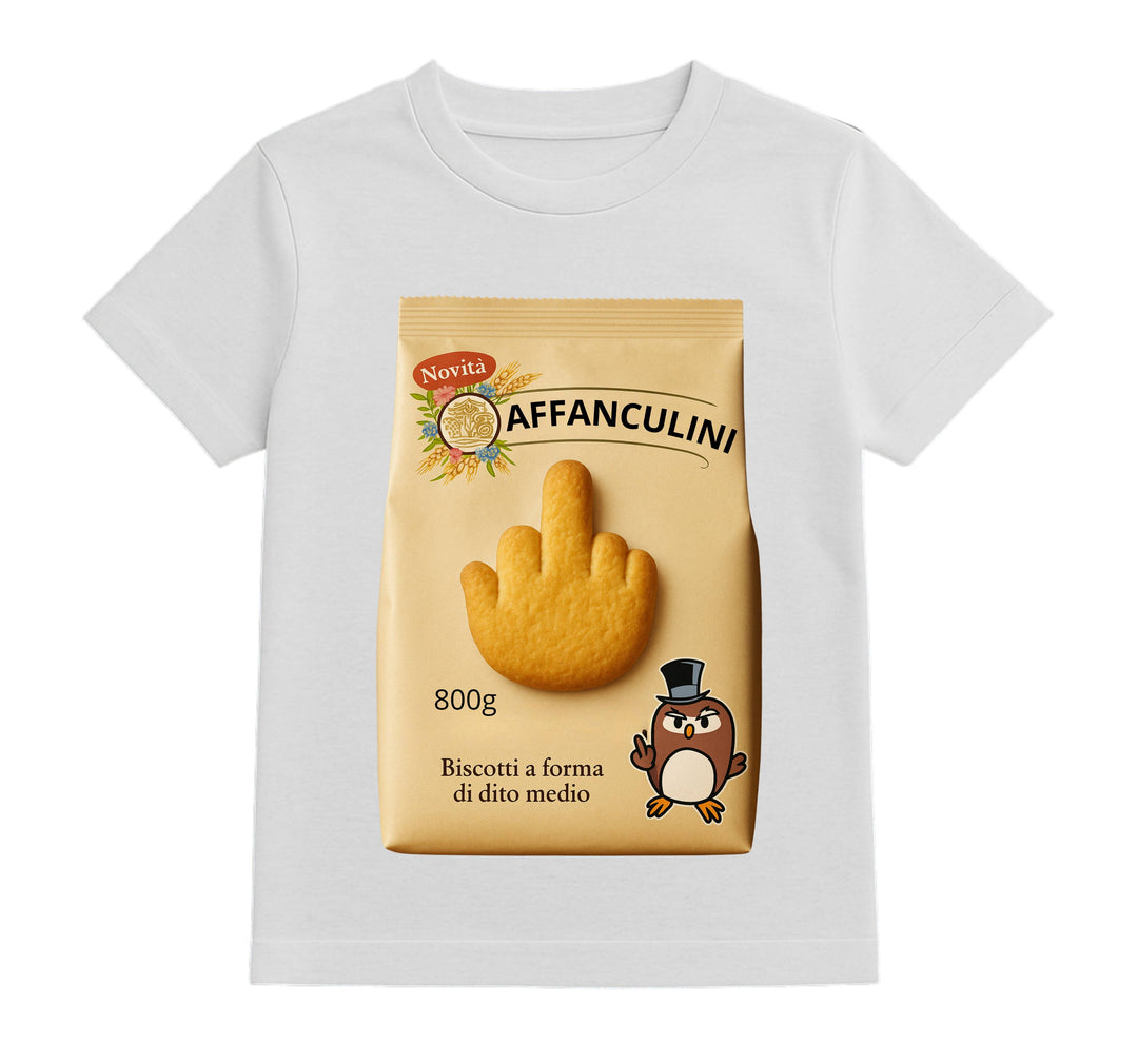 T-shirt Bambino/a AFFANCULINI ( AF546789453 ) - Gufetto Brand 